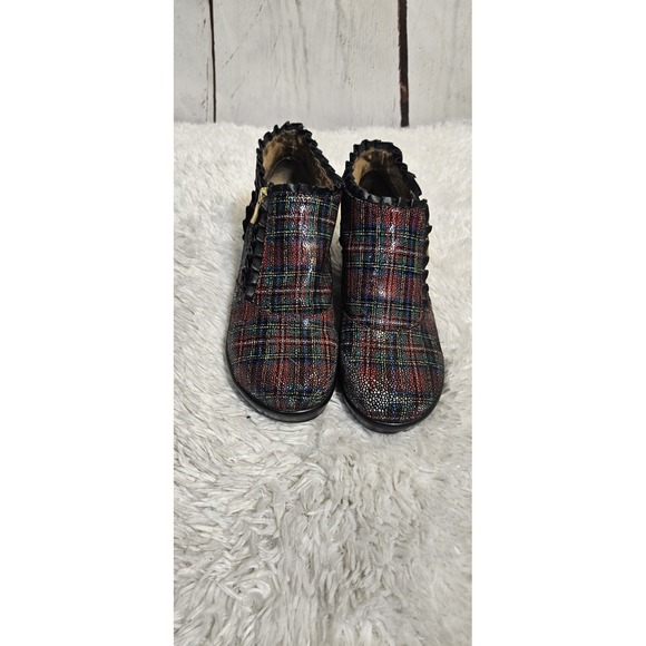 Alegria Shoes - Algeria Womens Tartan Booties Size 8‎
